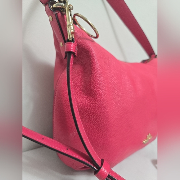 COACH Skylar Hobo Bag Fuschia Pink - Picture 2 of 8